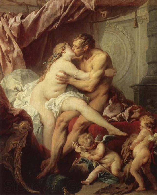 Francois Boucher Hercules and Omphale France oil painting art